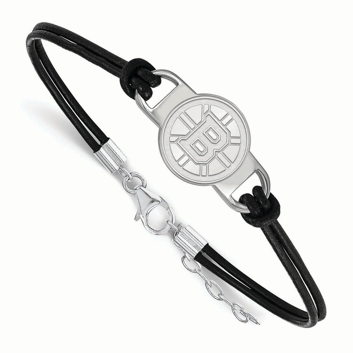 Women's Boston Bruins Leather Bracelet