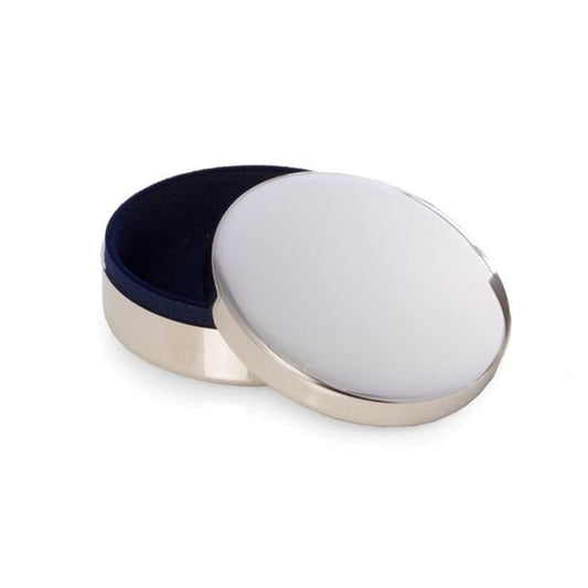 International Silver Plated Round Box