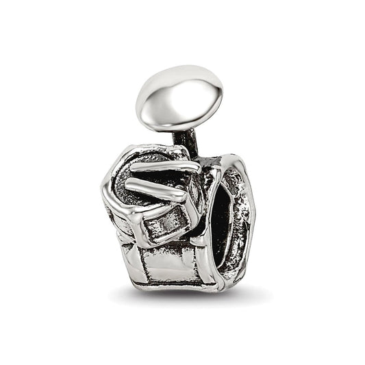 Sterling Silver Reflections Drum Set Bead