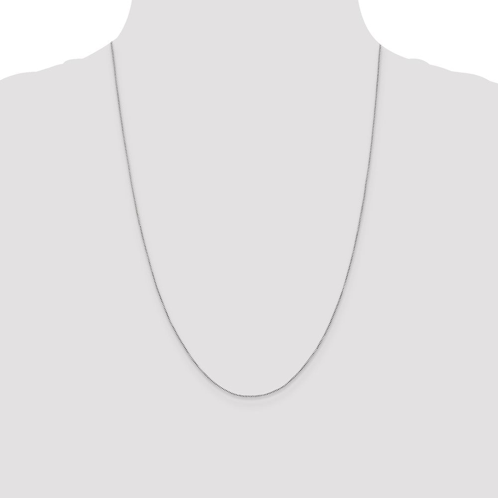 Sterling Silver .6mm Box Chain