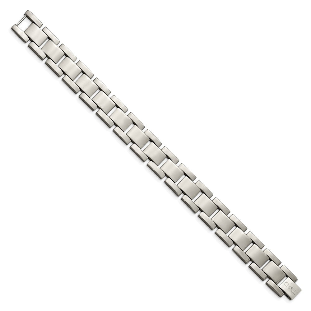 Titanium Polished 8.5in Bracelet 8.5 inches