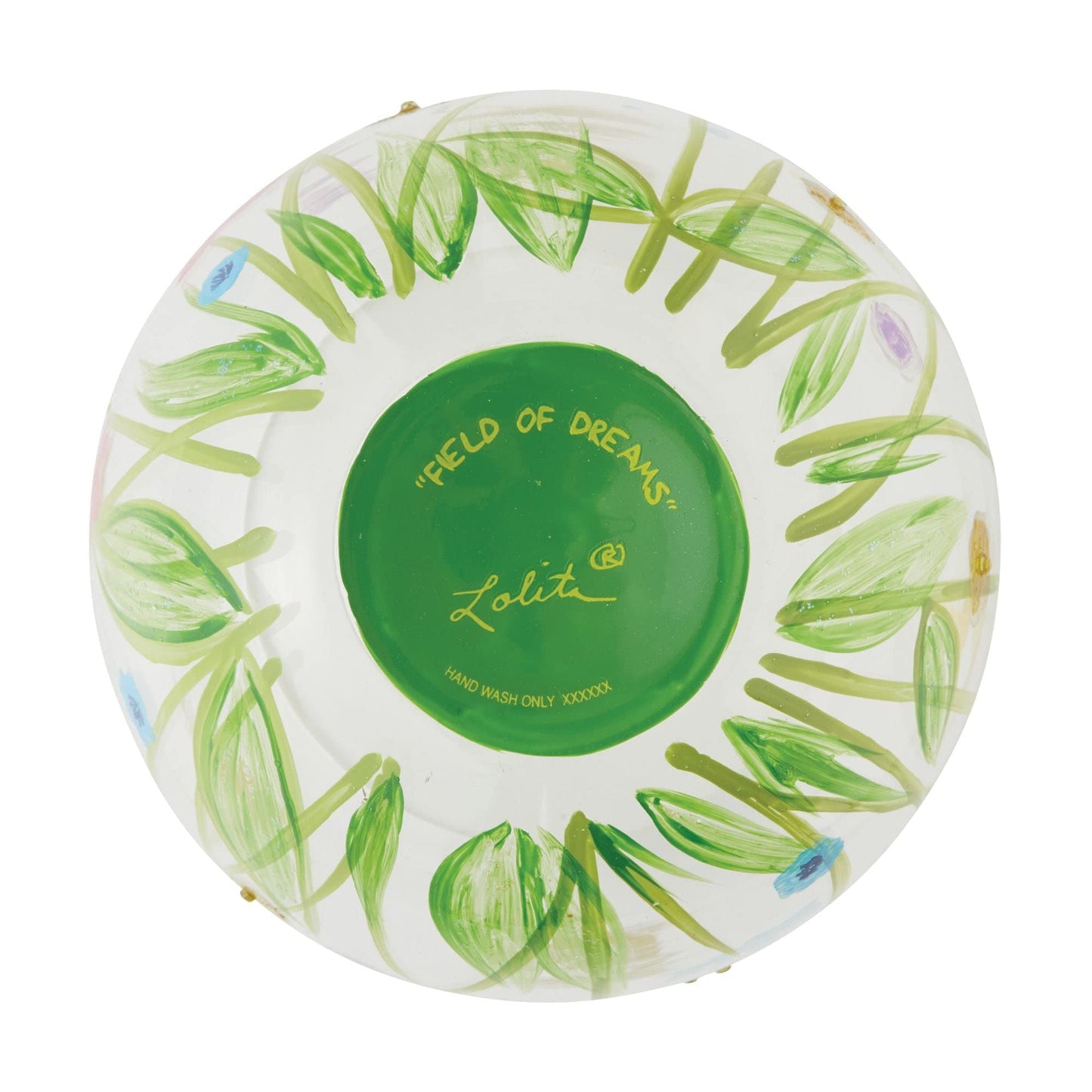Enesco Lolita Field of Dreams Stemless Glass, 4.53 Inch, Multicolor, 20 oz