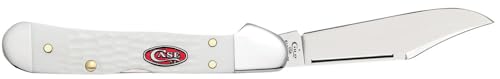 Case XX Knives Jigged White Delrin Mini Copperlock Pocket Knife