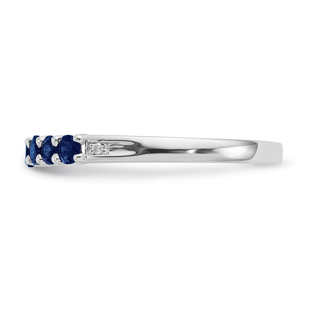 7 - 2.5MM RD Created Sapphire, 2 - 200' RD - Stone:A Mel:S45