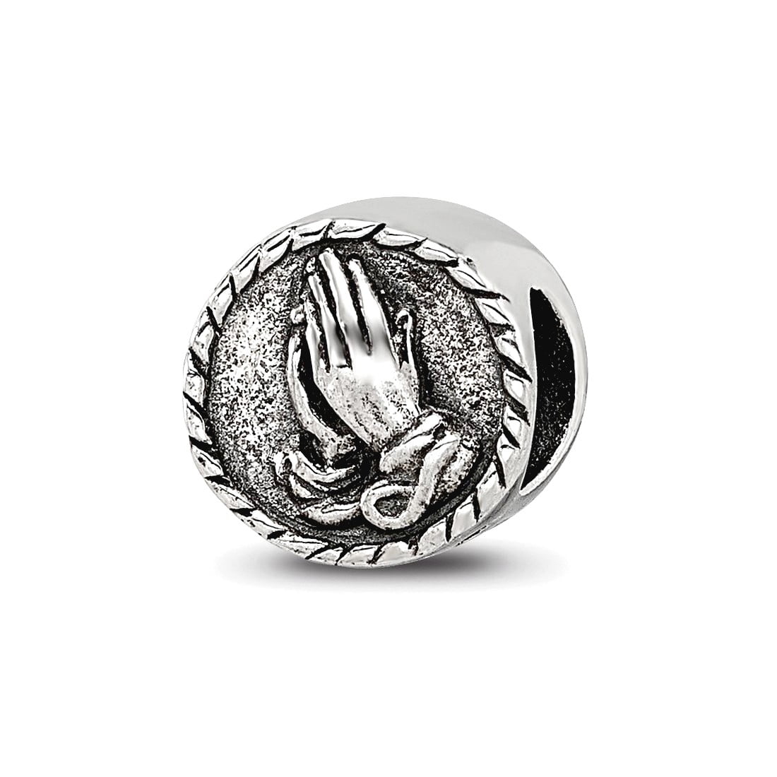 Sterling Silver Reflections Praying Hands Bead