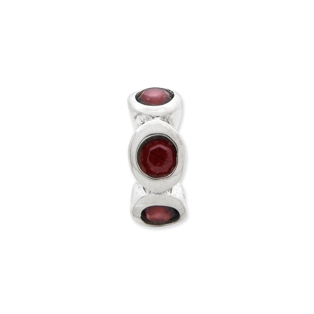Sterling Silver Reflections June Preciosa Crystal Birthstone Bead