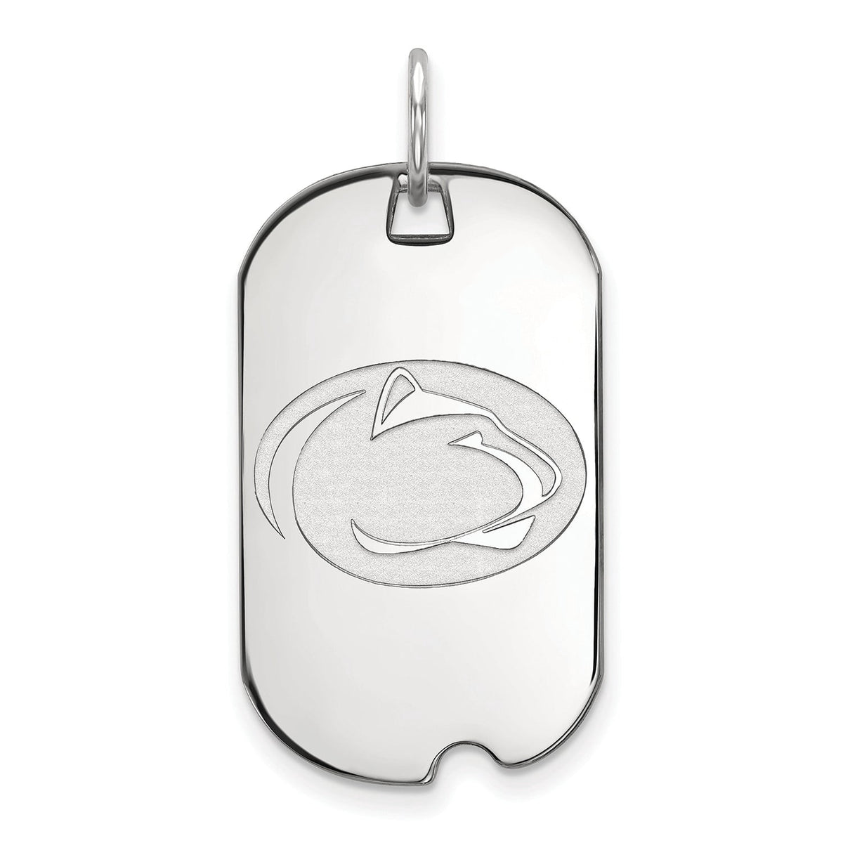 Women's Penn State Nittany Lions Sterling Silver Small Dog Tag