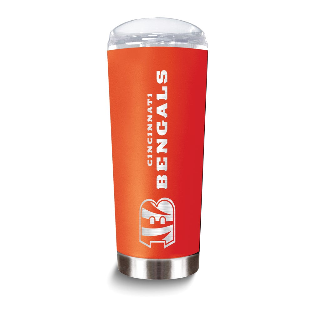 NFL Cincinnati Bengals Stainless Steel 18 oz. Roadie Tumbler with Lid