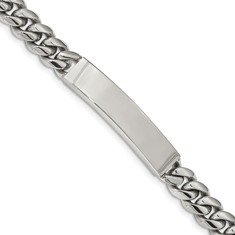 Stainless Steel Polished 8.25in ID Bracelet 8.25 inches