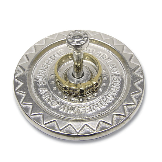 Pewter You Are My Sunshine Ring Holder