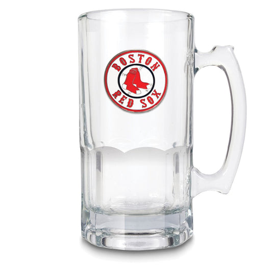 MLB Boston Red Sox Glass 32 ounce Macho Mug