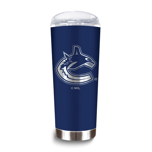 NHL Vancouver Canucks Stainless Steel 18 oz. Roadie Tumbler with Lid