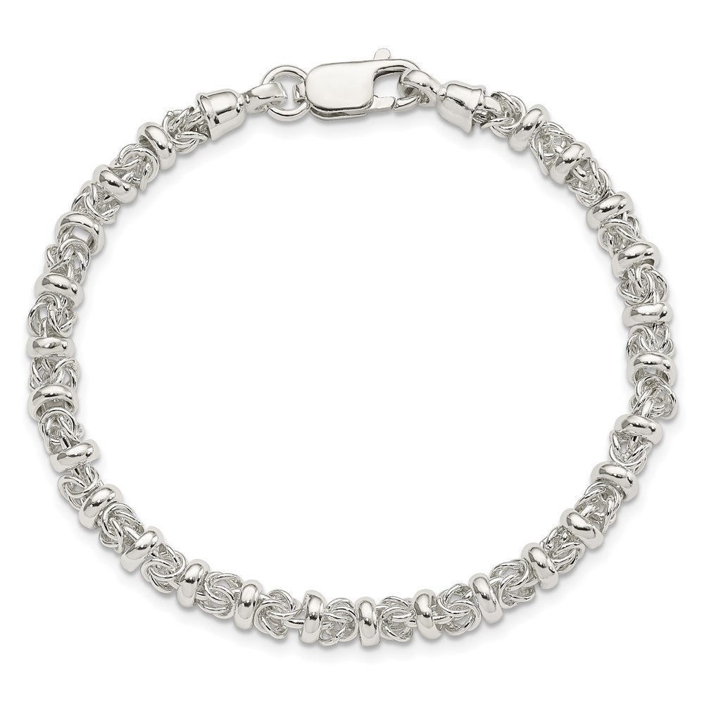 Sterling Silver Polished Bracelet 7.5 inches