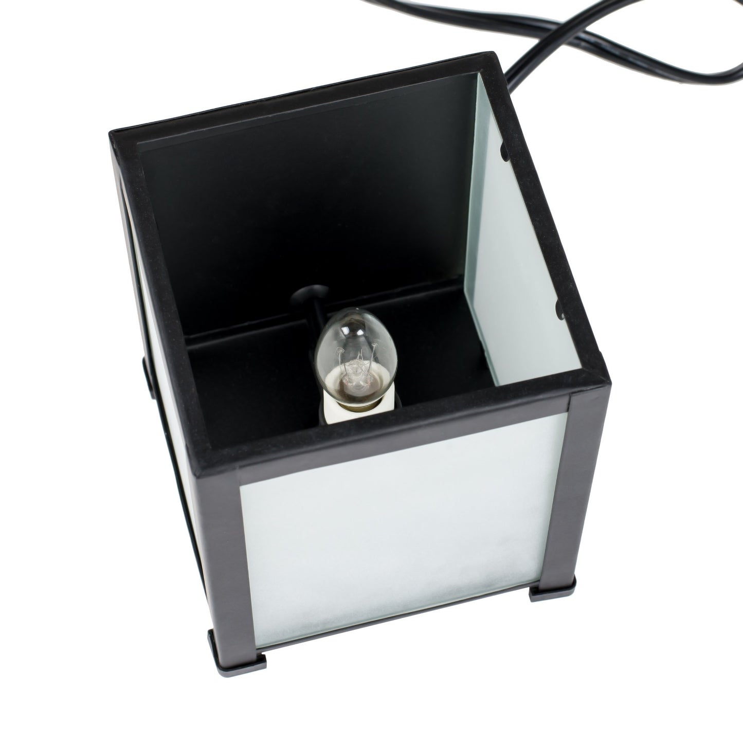 5" Black and Orange Create Beautiful Memories Wax and Oil Warmer
