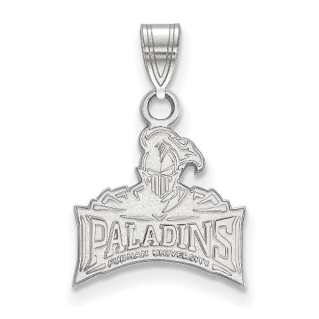 LogoArt SS016FUU Sterling Silver Furman University Pendant, Small