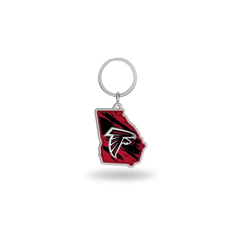 NFL Rico Industries State Shape Keychain, Atlanta Falcons