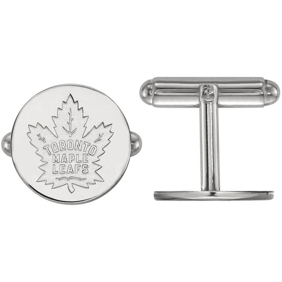 NHL Toronto Maple Leafs Sterling Silver Cuff Links