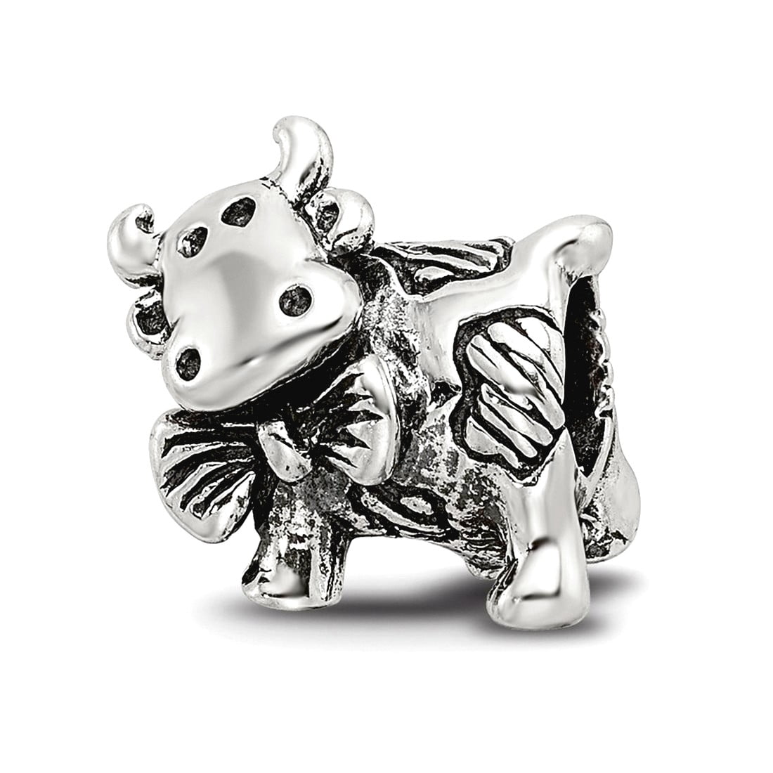 Sterling Silver Reflections Dairy Cow Bead