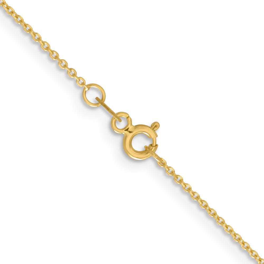 14K 1.05mm D/C Cable Chain