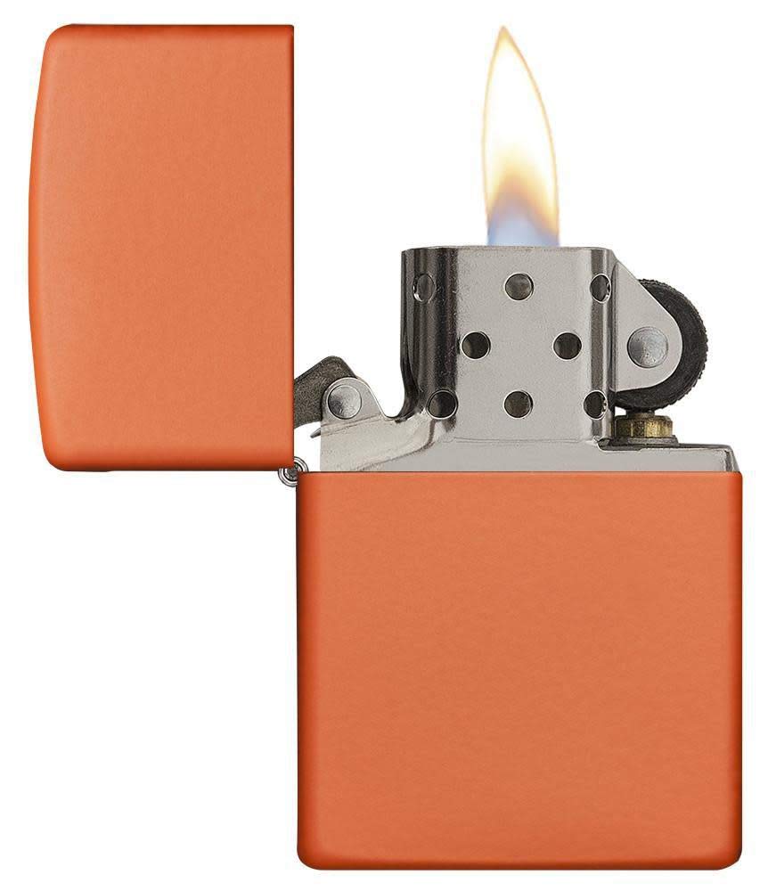 Zippo Classic Orange Matte Pocket Lighter