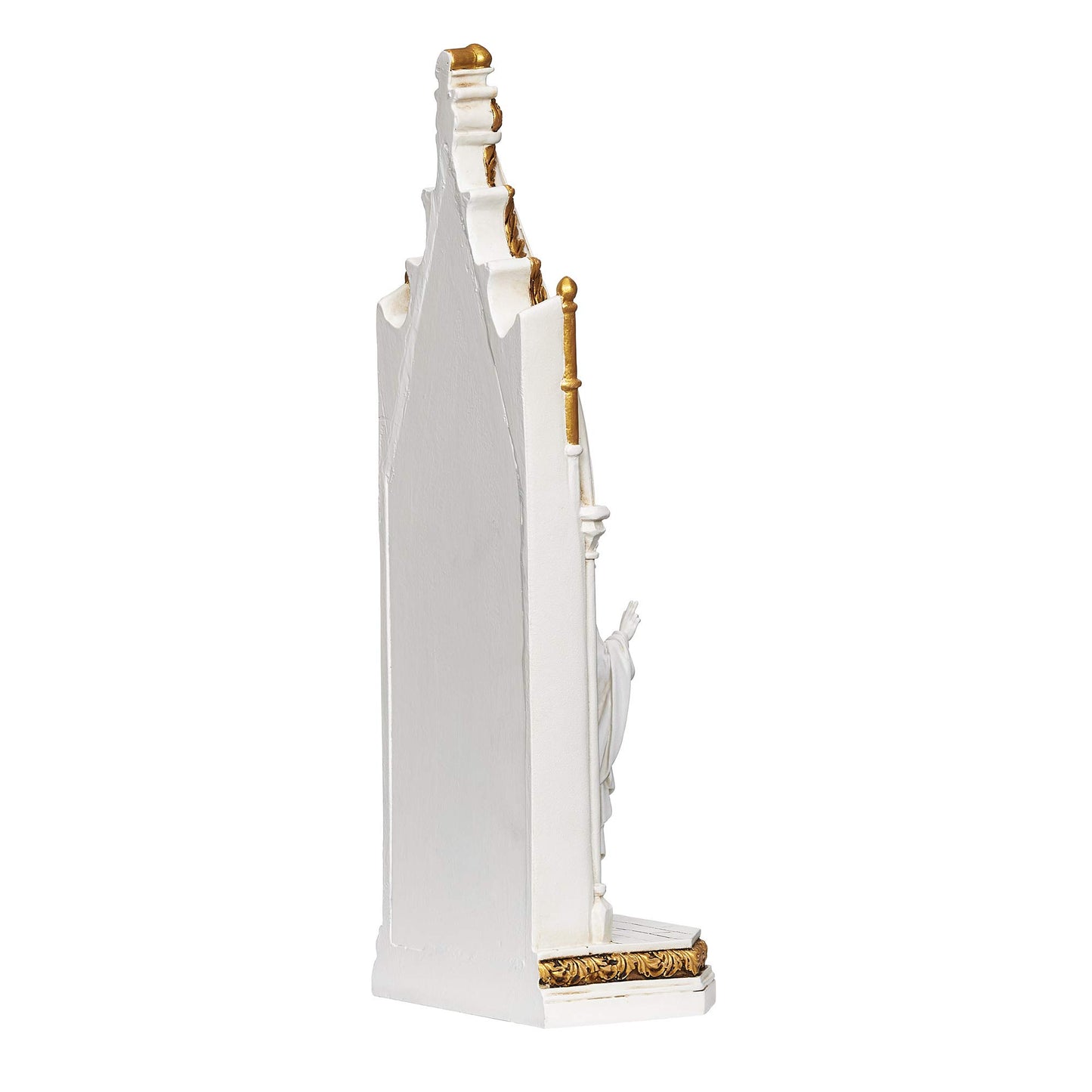 Joseph's Studio by Roman - Sacred Heart of Jesus Arch Window LED Figure, Renaissance Collection, 11.75" H, Resin and Stone, Religious Gift, Decoration, Battery Operated