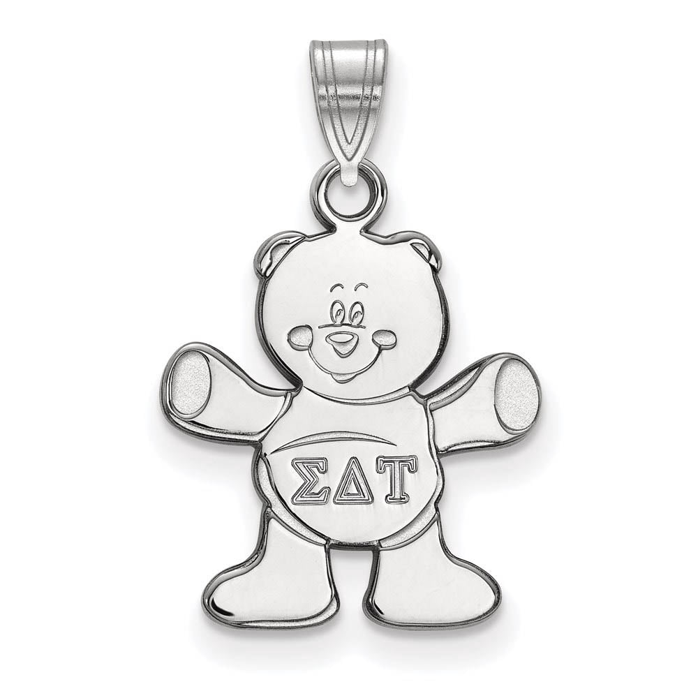 Sterling Silver Official Licensed Greek Sororities Sigma Delta Tau Small Pendant