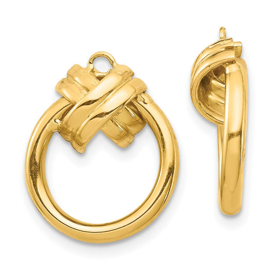 14K Dangle Earring Jacket