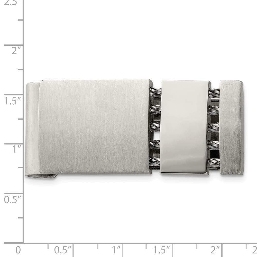 Chisel Stainless Steel Money Clip