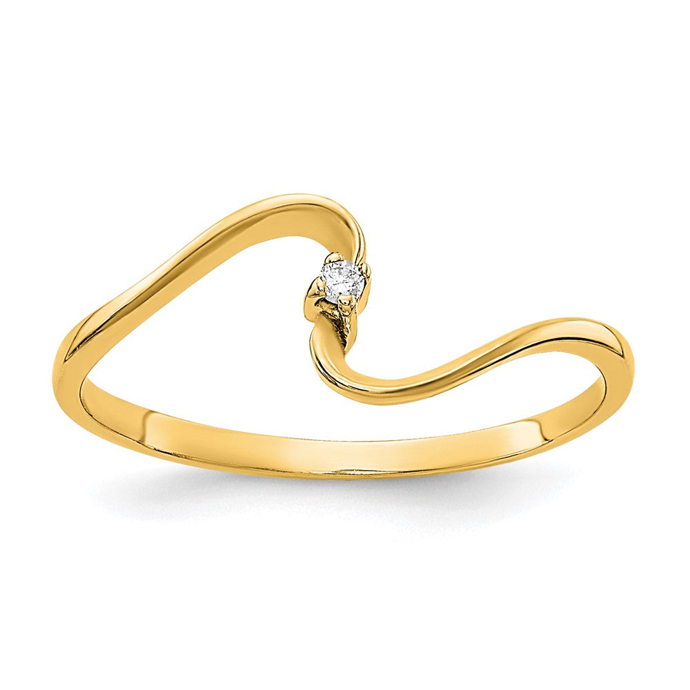 10k AA Diamond ring Yellow Gold