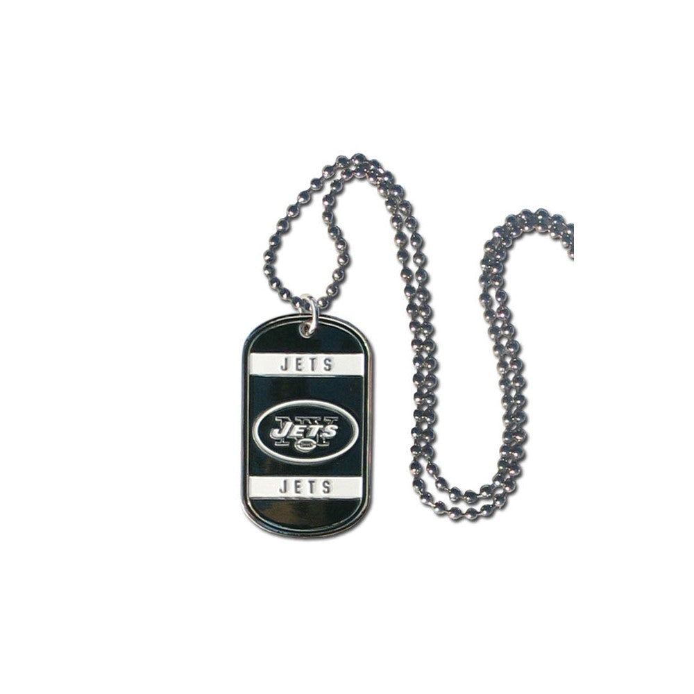 NFL Jets 36 inch Dogtag Chain Necklace