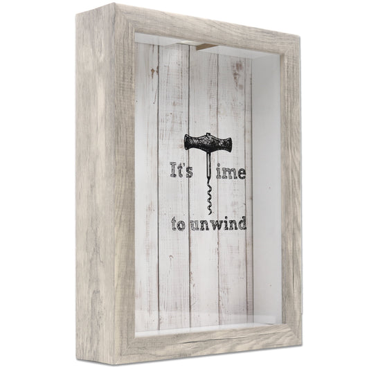 Lawrence Frames 9.2 in x 12.2 in Polystyrene Shadow Box, Off-White