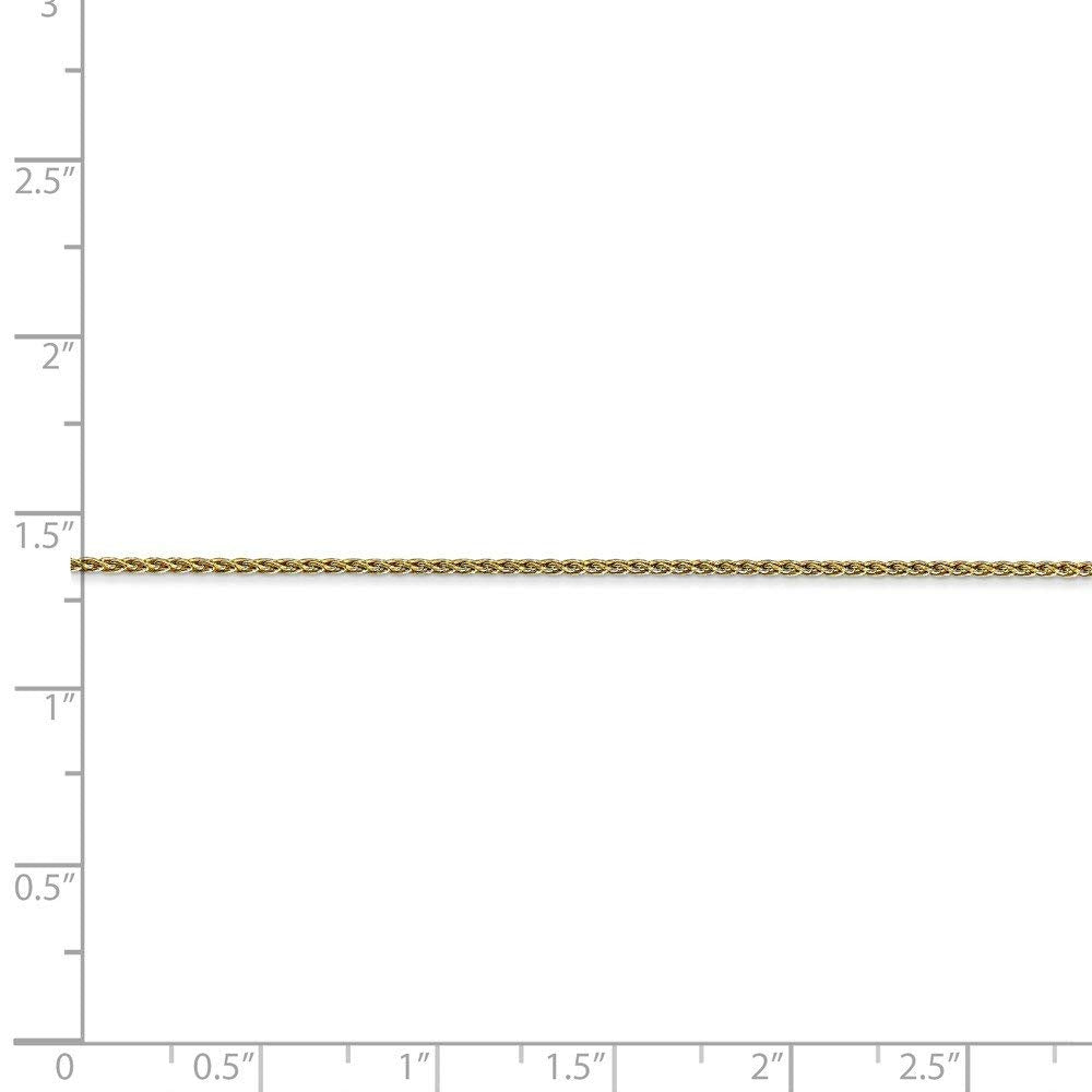 10k 1.2mm Parisian Wheat Chain