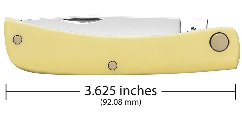 Case XX Knives Yellow Synthetic Sodbuster Pocket Knife