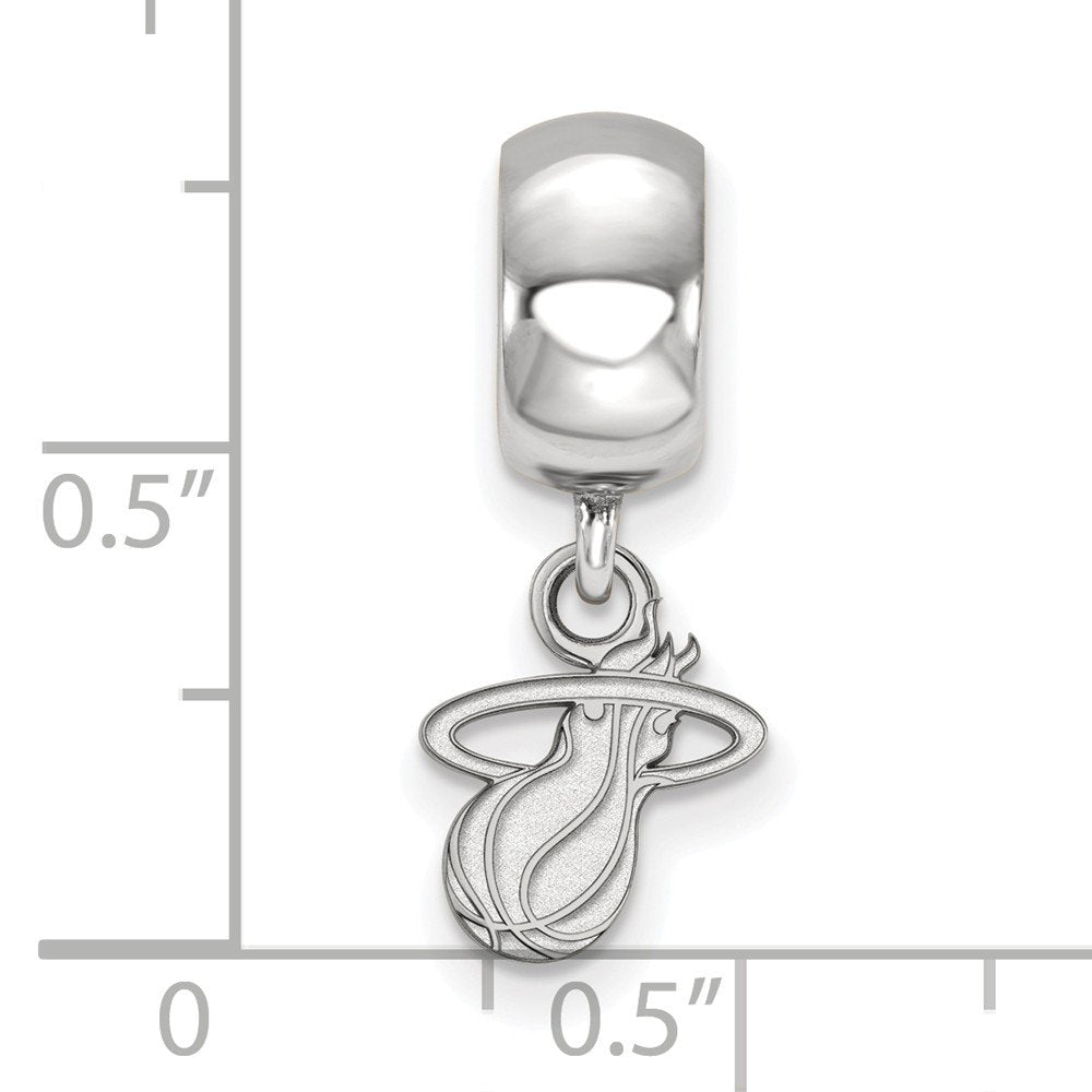 Sterling Silver Rhodium-plated LogoArt Indiana University I-U Medium Pendant QSS003IU
