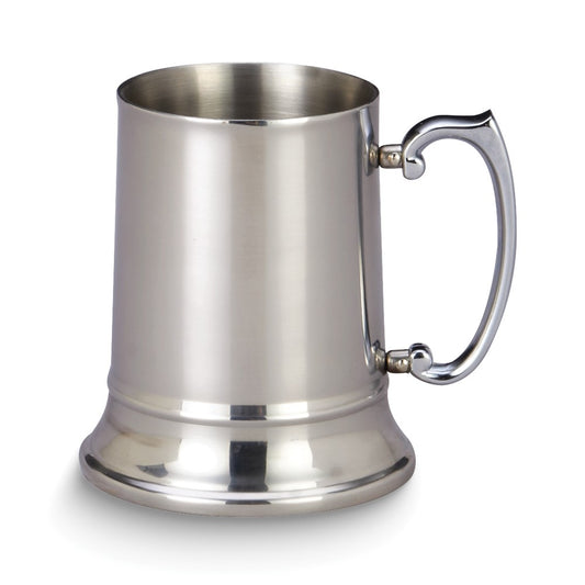 Stainless Steel 16 ounce Engraveable Tankard
