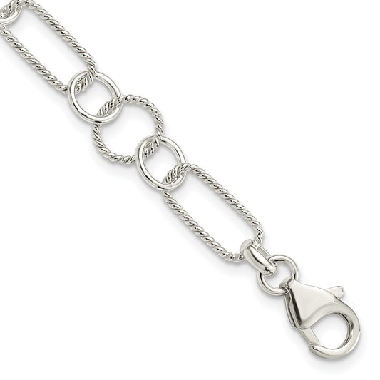 Sterling Silver Bracelet 7.5 inches