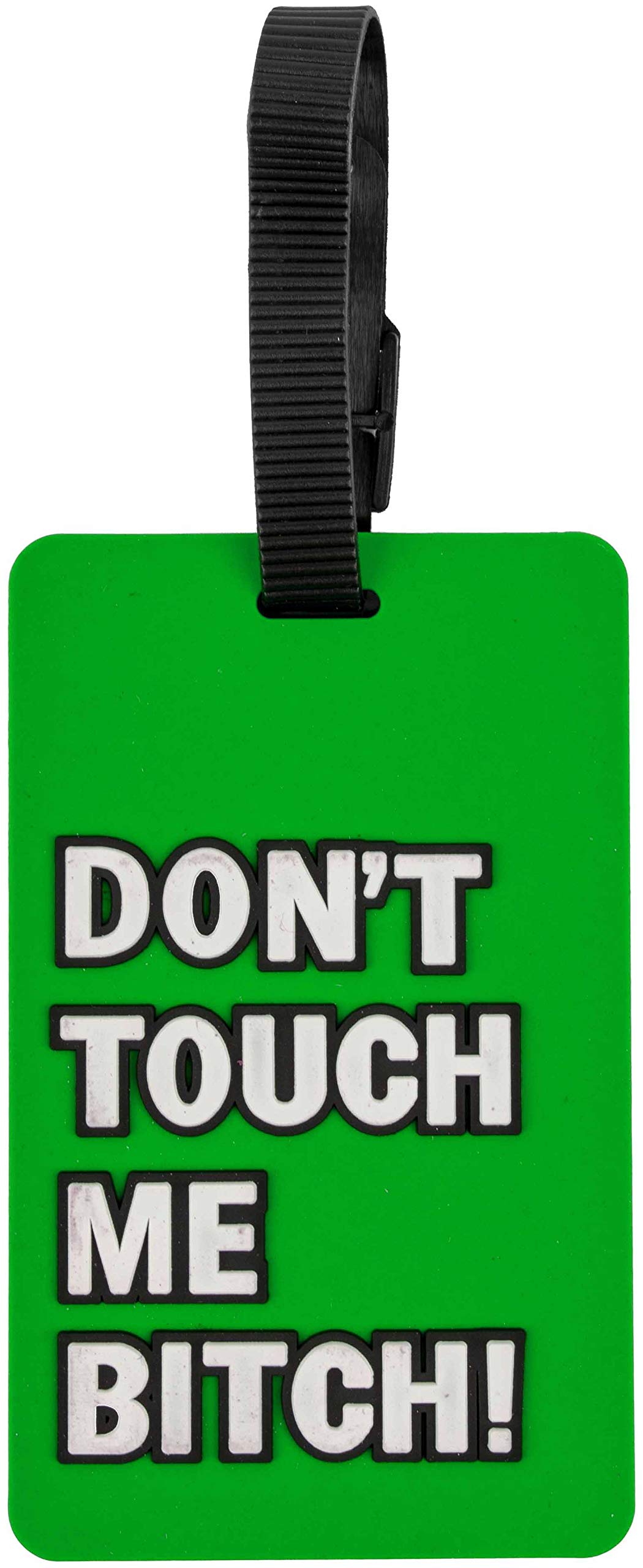 4-Piece DON'T TOUCH ME Luggage Tag Set QGM22555