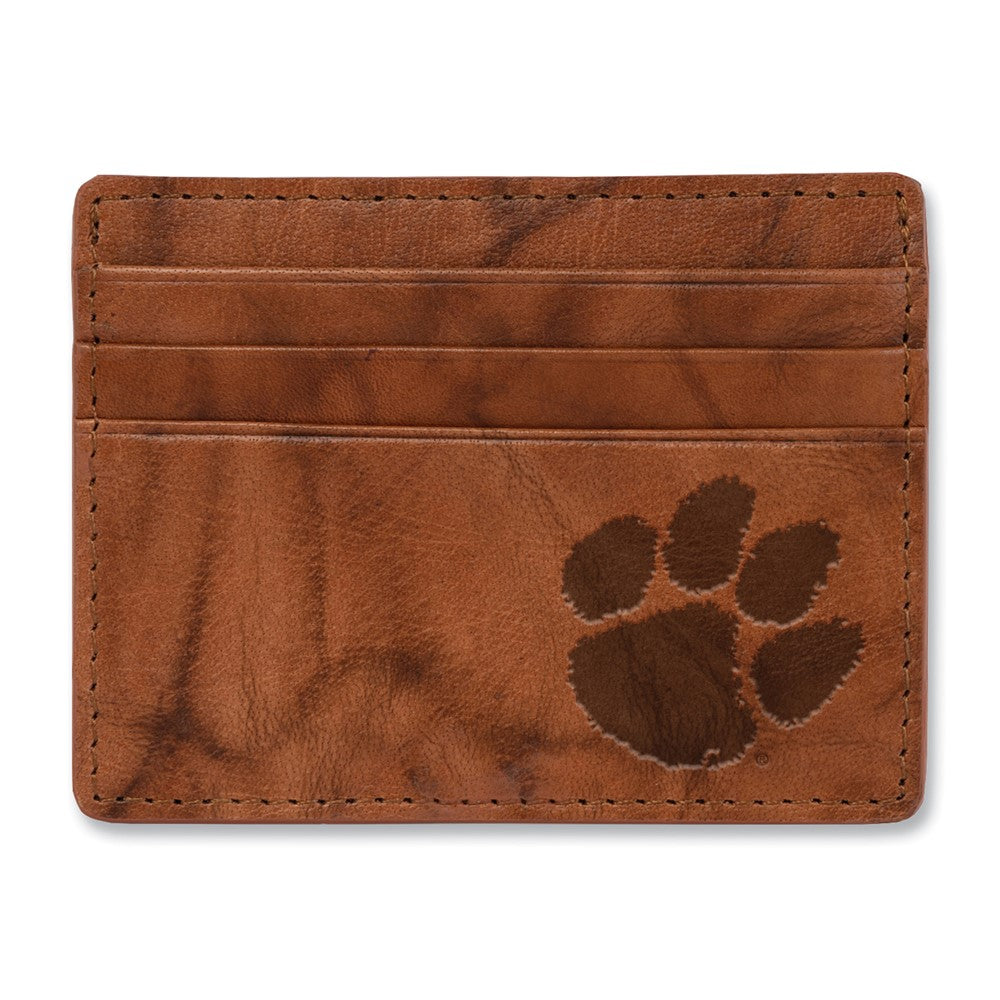 NCAA Rico Industries Clemson Tigers  Leather Credit Cart Wallet