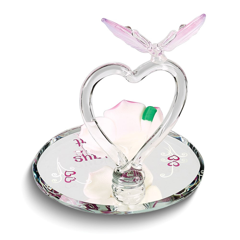Glass Baron "Always in My Heart Butterfly Figurine