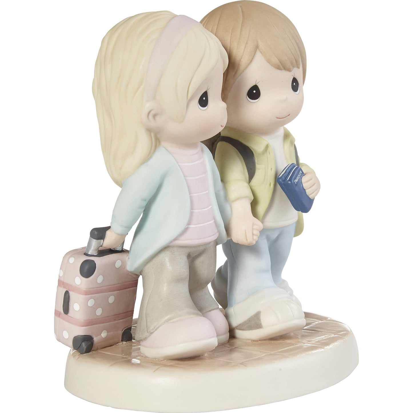 Precious Moments Disney You Speed Away With My Heart Mickey Mouse and Minnie Mouse Figurine #211702