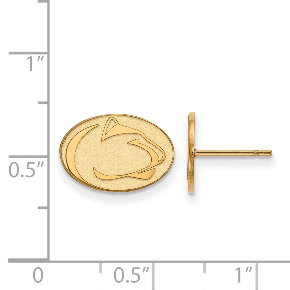 Women's Penn State Nittany Lions Gold Plated XS Post Earrings