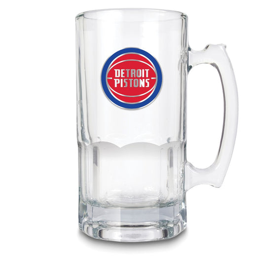 NBA Detroit Pistons Glass 32 ounce Macho Mug