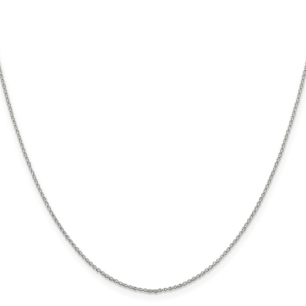 Sterling Silver 1.1mm Rolo Chain 14 Inches