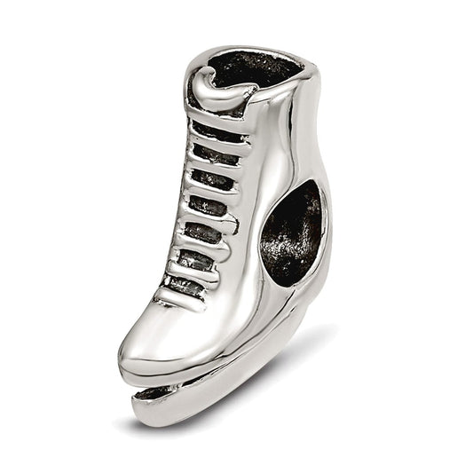 Sterling Silver Reflections Ice Skate Bead