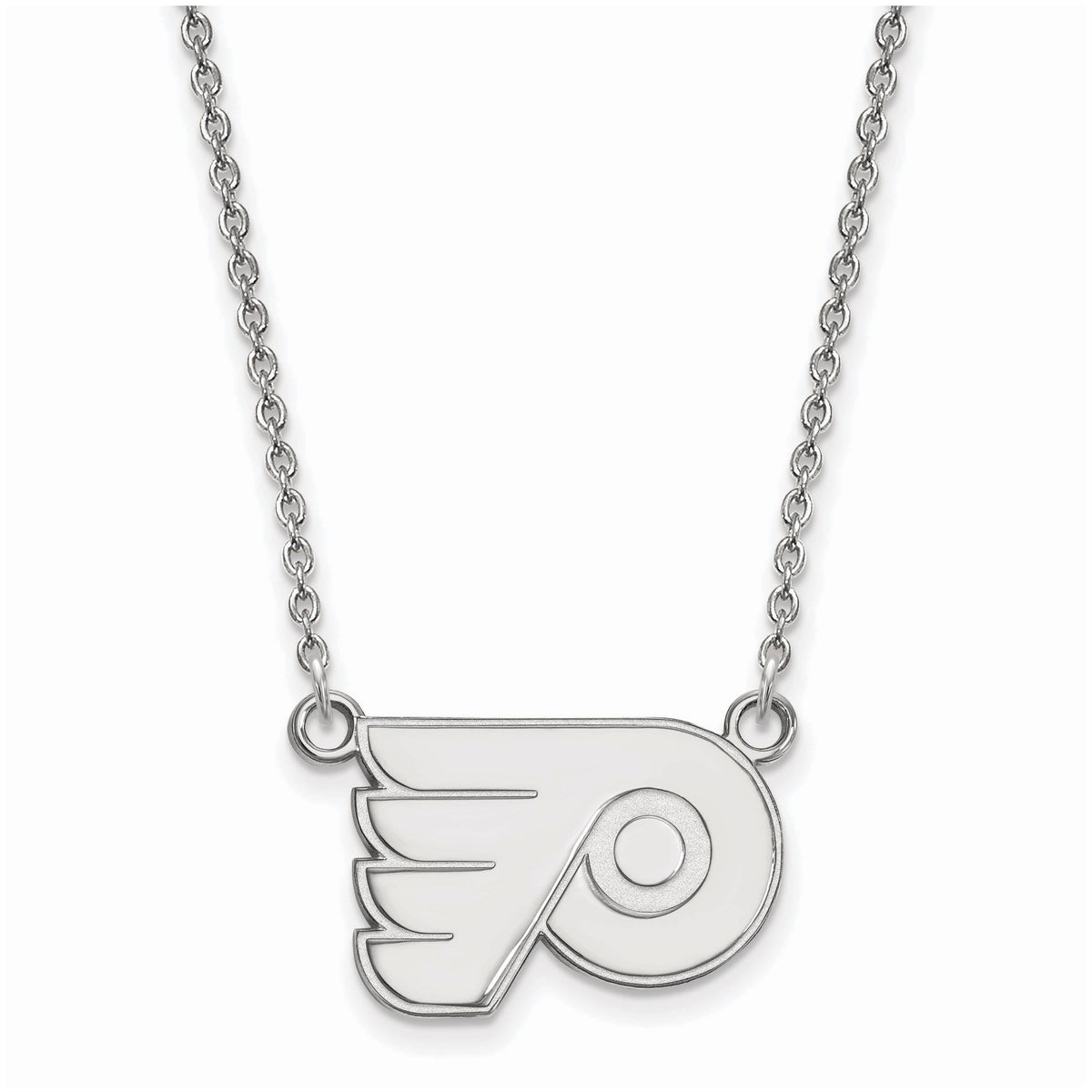 Women's Philadelphia Flyers Sterling Silver Small Pendant Necklace