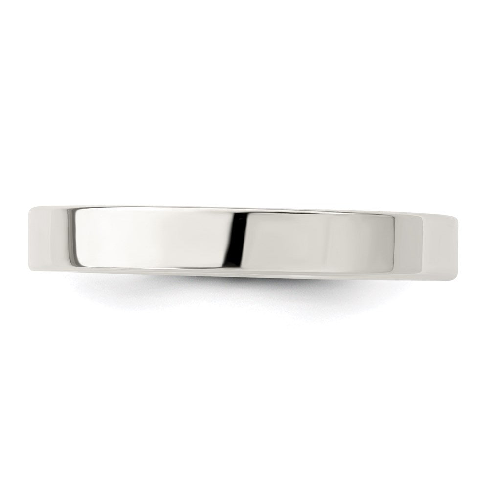 Sterling Silver 3mm Lightweight Flat Size 7.5 Band