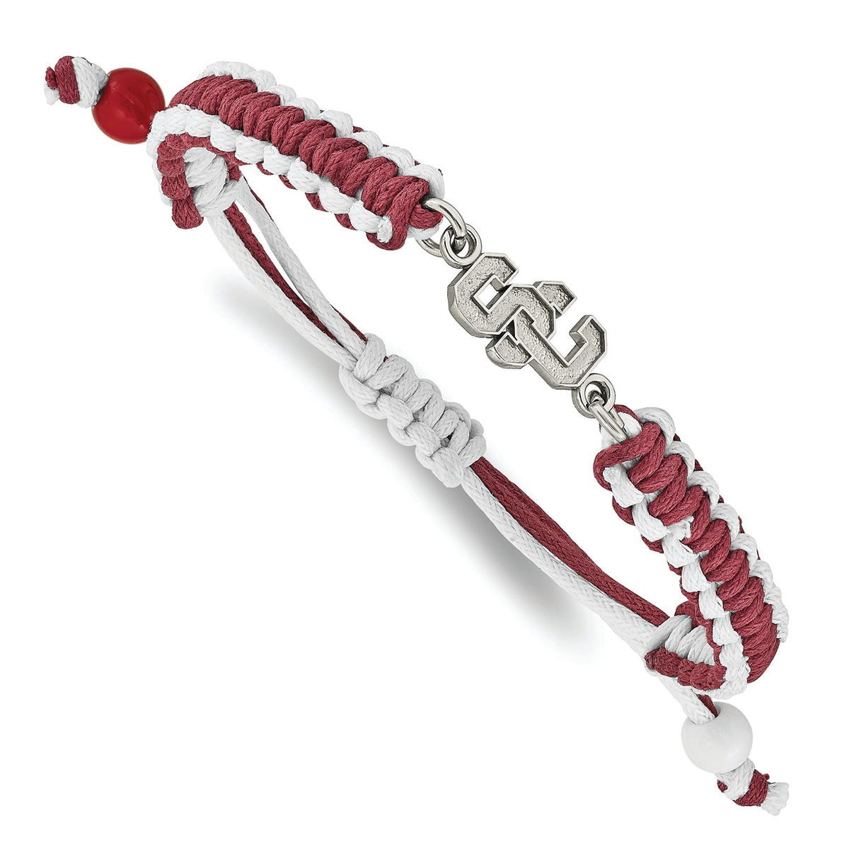 Women's USC Trojans Stainless Steel Color Bracelet