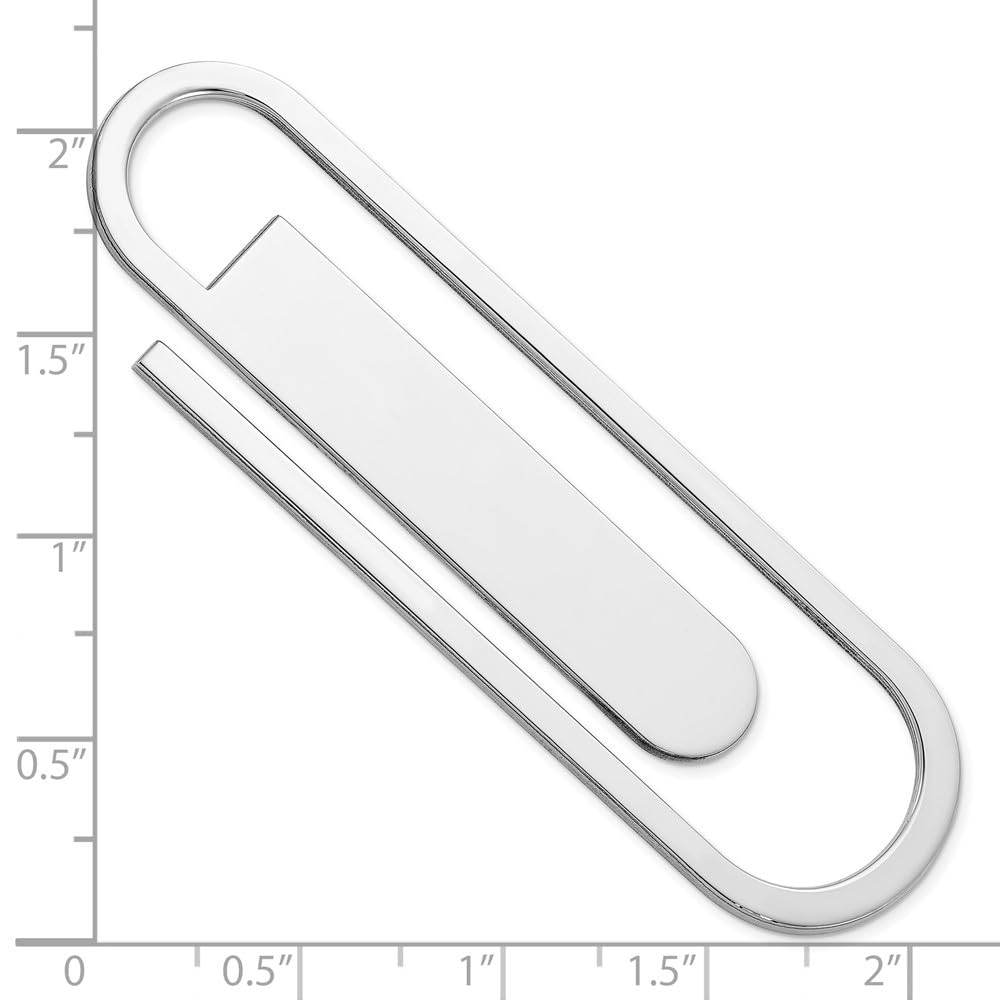 Sterling Silver Bookmark / Money Clip