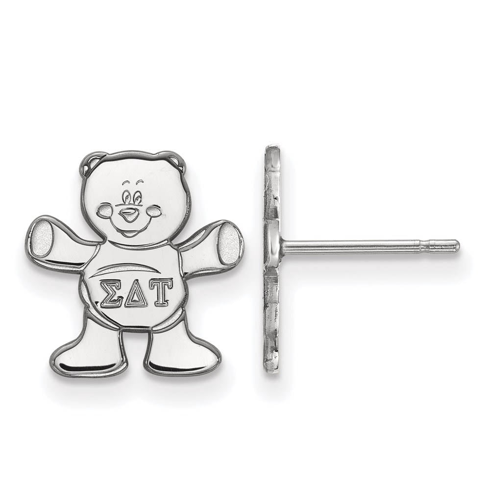 Sterling Silver Sigma Delta Tau XS Post Earrings