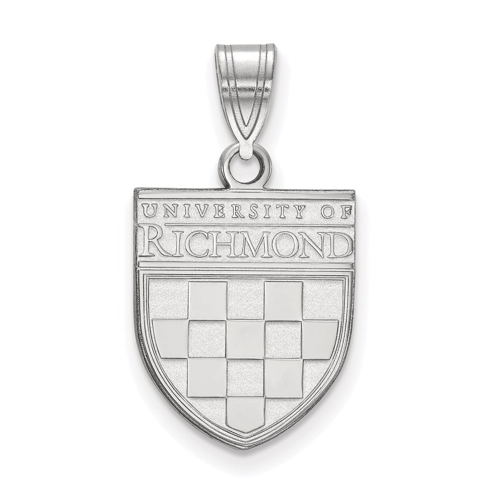 Sterling Silver Rh-plated LA University of Richmond Medium Pendant